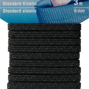 Standard-Elastic 5 mm schwarz