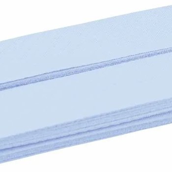 Baumwoll-Schrägband gefalzt 40/20 (5m Coupon) hellblau