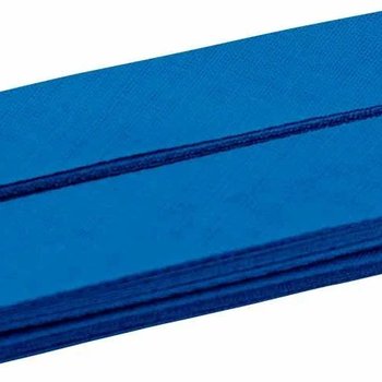 Baumwoll-Schrägband gefalzt 40/20 (5m Coupon) jeansblau