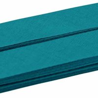 Baumwoll-Schrägband gefalzt 40/20 (5m Coupon) jeansblau