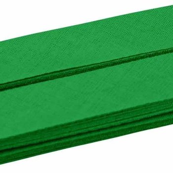 Baumwoll-Schrägband gefalzt 40/20 (5m Coupon) grün