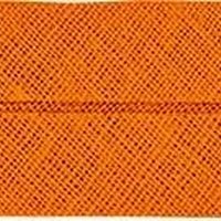 Baumwoll-Schrägband gefalzt 40/20 (5m Coupon) orange