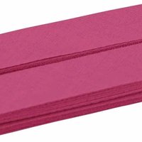 Baumwoll-Schrägband gefalzt 40/20 (5m Coupon) pinkrot