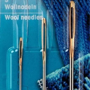Woll-Nadel ohne Spitze ST 1,3,5 silberfarbig