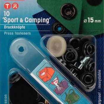 NF-Druckknöpfe Sport & Camping MS 15 mm brüniert
