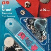 NF-Druckknöpfe Anorak MS 15 mm altmessing