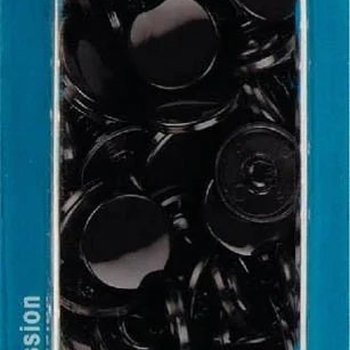 NF Druckknöpfe Color Snaps rund 12,4mm schwarz