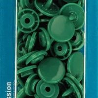 NF Druckknöpfe Color Snaps rund 12,4mm apfelgrün