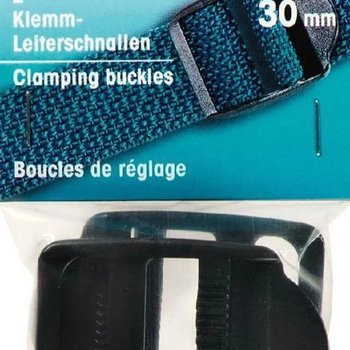 Klemm-Leiterschnallen KST 30 mm schwarz