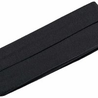 Jersey-Schrägband gef.40/20mm 3m Coupon dkl.grau meliert