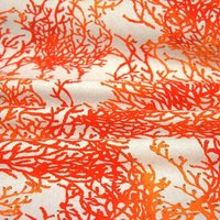 Dekostoff Panama Korallenriff Orange