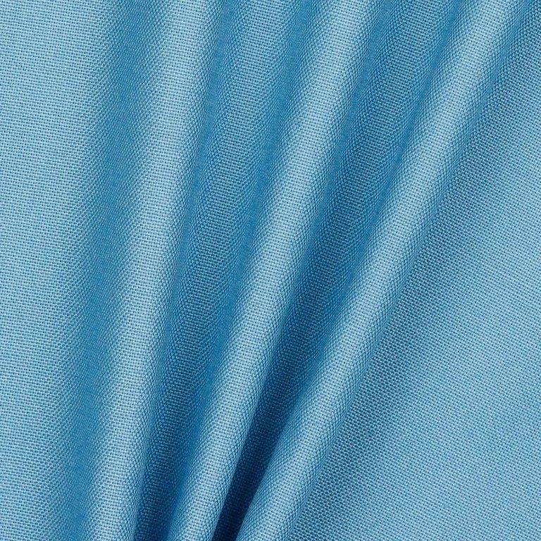 Dekostoff Canvas Baumwolle Uni Jeansblau