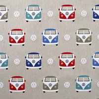 Dekostoff Leinenoptik VW Iconic Van Natur