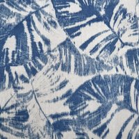 Polsterstoff Panama Organisch Clusia Blau