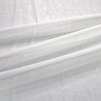 Gardinenstoff Uni halbtransparent Cleveland Off-White
