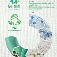 Polsterstoff Recycling Foresta Grau