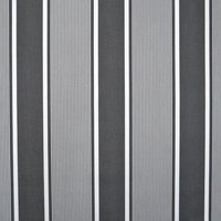 Outdoorstoff Dralon Teflon Streifen Grau