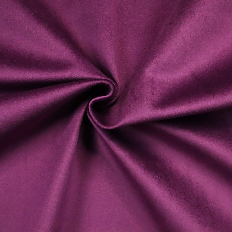 Polsterstoff Microfaser Velour Velvet Plus Violett