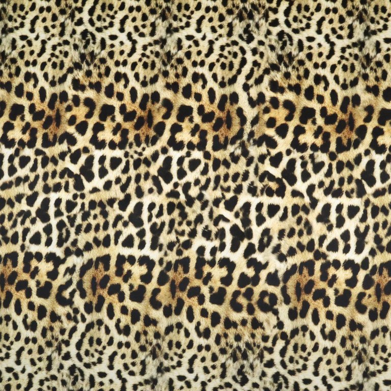 Polsterstoff Samt-Digitaldruck Gepard Goldbraun