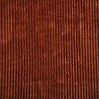 Polsterstoff Samt Cord Helix Kupfer Rot