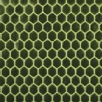 Polsterstoff Samt Hexagon Prism Dunkelgrün