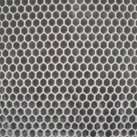 Polsterstoff Samt Hexagon Prism Grau