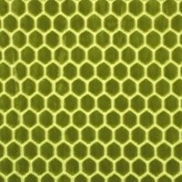 Polsterstoff Samt Hexagon Prism Wasabi Grün
