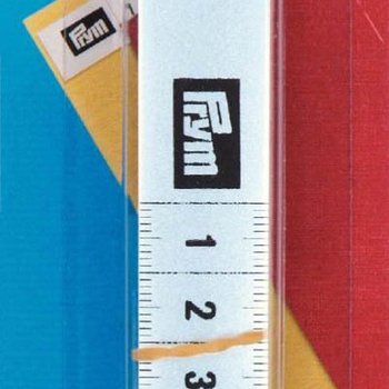 Maßband Fixo Plus selbstklebend 150 cm / cm silberfarbig