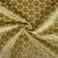 Polsterstoff Chenille Moon Mineral Gold