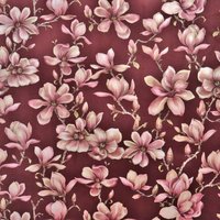 Polsterstoff Samt-Digitaldruck Magnolia Taupe